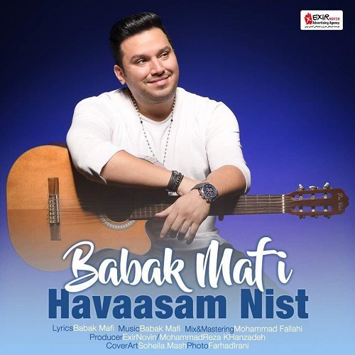 نایس موزیکا Babak-Mafi-Havaasam-Nist موزیک ویدیو جدید بابک مافی به نام حواسم نیست 